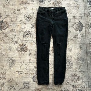 Kancan size 9 black highwasted jeans